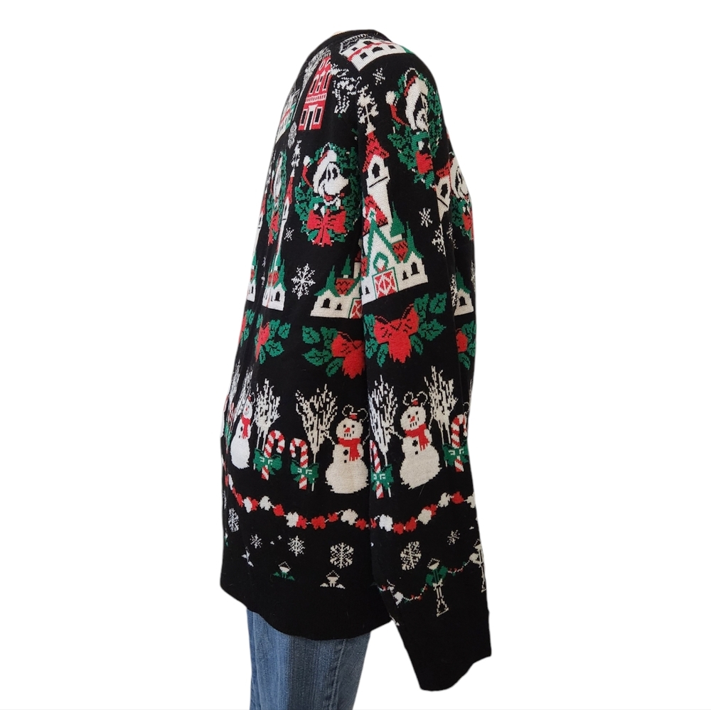 Mickey Mouse Light-Up Holiday Sweater for Men Size Large - Picture 6 of 15